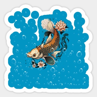 japanese fish Sticker